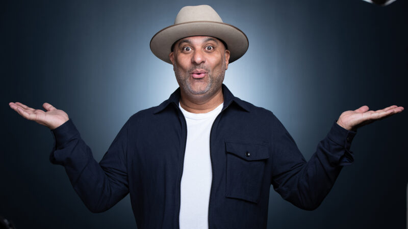 Superstar stand-up Russell Peters combats racism with humor